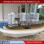 New island planning hotel scale models ,residential house planning maquette model
