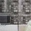 3D leather effect wall paper 3d mordern wallpaper for restaurant