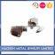 Good Design Mens Jewelry Pink and Coffee Stone Hot Sell Cufflinks