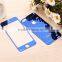 for iPhone 6 Mirror Tempered Glass Screen Protector, Colorful Mirror Chrome Screen Protector Front and Back for iphone 6