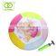 16 inch Inflatable Fabric covered beach ball for whole