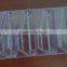 clear PVC vacuum formed blister packaging for toothbrush