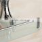 News modern Bathroom accessories hardware zinc alloy items glass shelf