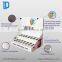 4 tiers table pop up display stand, cardboard bottle display, bottle display stand