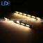 Wholesale metal housing 20cm High Quality High Power Led Daytime Running Lamp Drl Led with turn signal