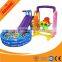 Kids Fitness Equipment, Playground Ball Pit Plastic Slide for Kindergarten Children