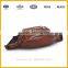 Hot selling high quality genuine leather waist bag with china factory price