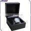 Customized High Quality Cheap PU Leather Window Watch Box Black Boxes