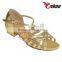 Kids high heel shoes Silver & Gold children latin dance shoes kids fashion high heel shoes