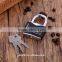 3 Iron Keys Grey Iron Padlock Iron Gate Door Lock