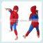 Superhero costumes performance clothing for children spiderman costumes spider-man cosplay costumes children christmas clothes