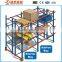Warehouse Metal storage shelving heavy duty battery racks