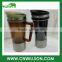 high quality stainless steel coffee mug, insulated coffee mug with handle and lid
