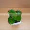 0.6mm mini artificial green bonsai