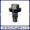 M12-1.75, Head Size 15mm Car Universal Magnetic Oil Drain Plug