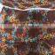 2016 Hot Sell Floral Print Cloth Storage Basket/Bin With Zipper