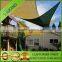China direct sale of high quality yellow color beach shade sail