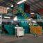 horizontal automatic hydraulic press plastic baler with conveyor