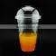 Premium Plastic Clear PET Cups with Lids