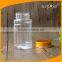 Clear 100ml PET Plastic Medicine Bottle With Golden Screw Lid