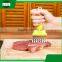 Kitchen accessories tool hanging long handle manual plastic stainless steel meat needle hammer tenderizer