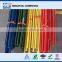 Mat covered raw material fiber glass treated wooden poles