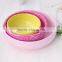 Wholesale cheap bowl shape colorful plastic flower pots
