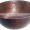 Hand Hammered by Indian Artisan Copper Bowl