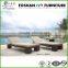 Outdoor rattan beach chairs/ sunbed/ lounger/daybed,SGS PE rattan