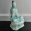 Polyresin Jade Kuan-yin Figurine