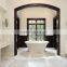 Import durable natural stone low price white marble tile