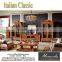 YB62 Home Use European Classical Living Room Furniture Wall Wine Cabinet