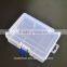 16.5x12cm Rectangle Clear Polypropylene Plastic Packaging Boxes Storage