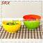 6oz 7oz Manufacture colorful plastic melamine rice salad bowl
