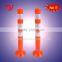 Durable EVA or PE Plastic road bollards for safety