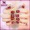 New Air fashionable diy 3D rhinestone nail charm new designs luxury nail art stickers