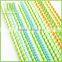 Colorful Striped Food Grade Printed Eco-friendly Paper Straw Wholesale