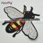 Hot Sale Pretty Bee Embroidery Patch Fabric Craft WEF-287