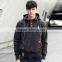 New Men's Fashion Slim Fit Long Sleeve Casual Hooded Hoodies Coat