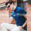 Blue T Shirt Polo Shirt Designs For Men With Custome Logo