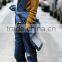 Runwaylover EY0635P Hot Sale 2017 Ladies Fashion Hole Denim Overalls