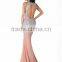 2016 Style Trumpet/Mermaid Straps Sweep/Brush Train Chiffon Prom Dresses/Evening Dresses