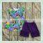 2017 Thailand Clothes Wholesale American Kids Clothes Children Girls Halloween Boutique Outfit