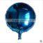 Beautiful Hot sell round shaped foil helium balloon for party