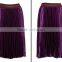 Alibaba hot selling women skirt high fahsion pleated skirt for women