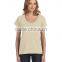 Custom Fashion Summer Wear Design Drape Blank T-Shirt,China T-Shirt Manufacturer Cotton Pure Color Blank T-Shirt for Women