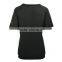 T092-1644B Short Sleeve O-Neck Custom Performance Polyester Spandex Women Outdoor Sport T shirt