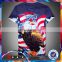 Sublimated Mens Tee Full Printing Tshirts All Over The World
