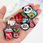 2017 New Acrylic Brooches Pins Figure Simpson Fruit cartoon jewelry cute dog cat Broche shirt enamel pin