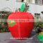 Attractive giant Inflatable apple for Market promotion